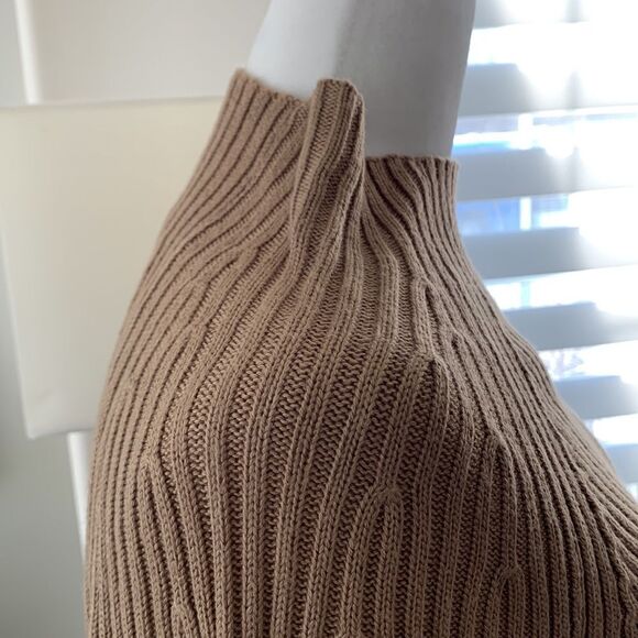 Women's Tan Sweater - Picture 4 of 8